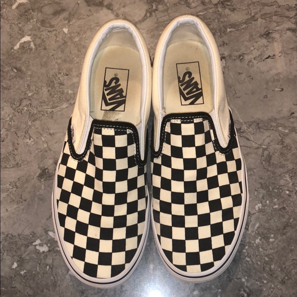 Checkered vans